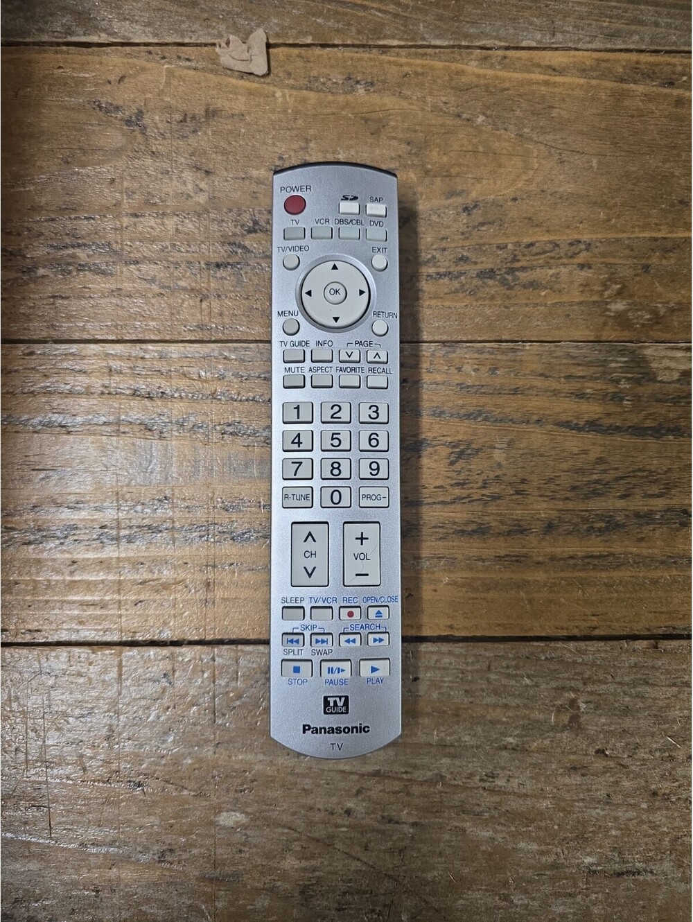 GENUINE PANASONIC EUR7737Z10 DLP TV REMOTE - TH-42PX600 TH-42PX600U TH-50PX600